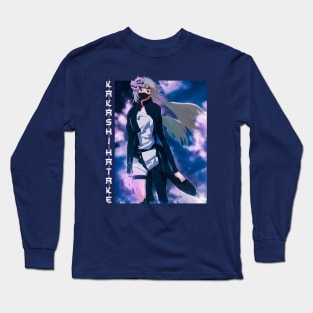 hatake kakashi as girl japanese mashups Long Sleeve T-Shirt